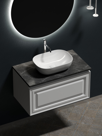 Столешница для ванной комнаты SANCOS  800х460 ,  TT80A1X